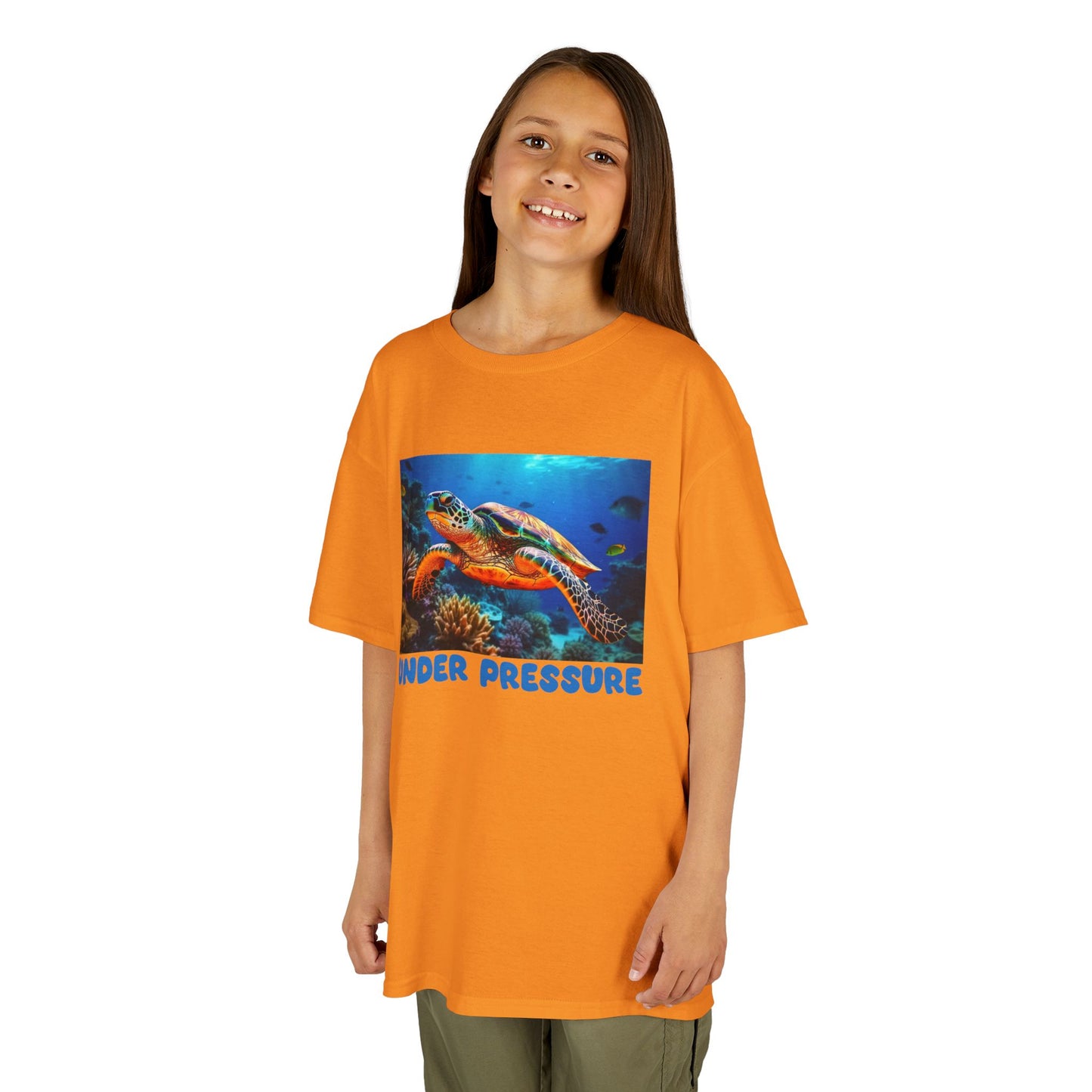 Kids' Under Pressure Sea Turtle T-shirt - 15 colors