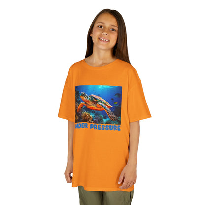 Kids' Under Pressure Sea Turtle T-shirt - 15 colors