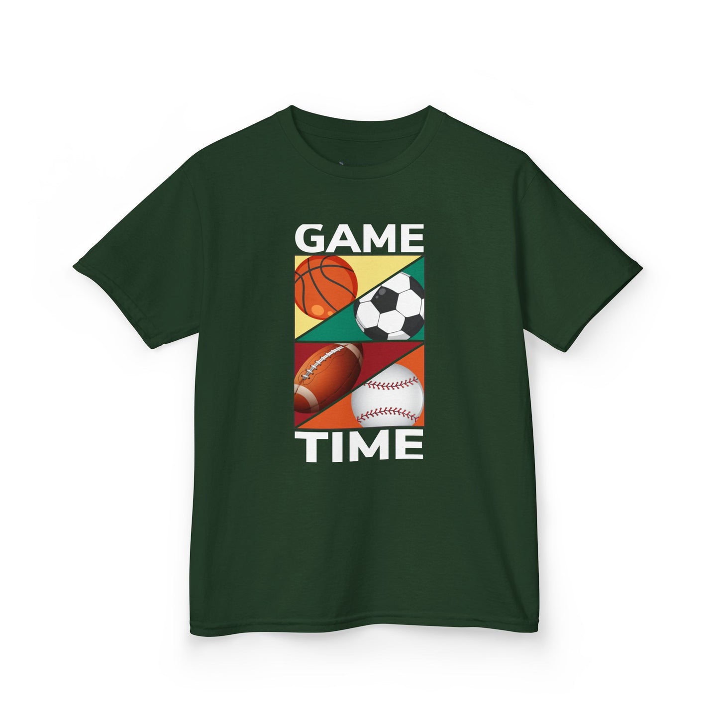 Kids' Sports Game Time T-Shirt - 16 colors