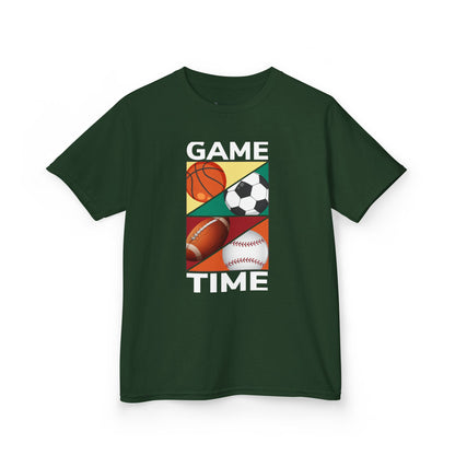 Kids' Sports Game Time T-Shirt - 16 colors