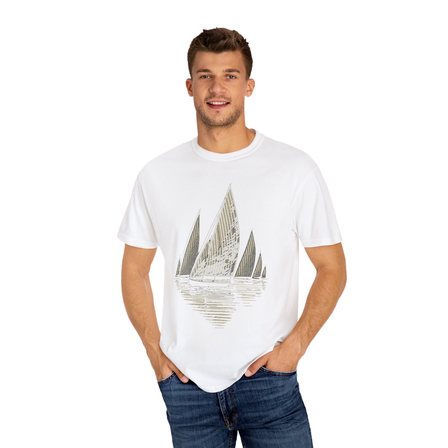 Sailing Shadows Unisex T-Shirt - 13 colors