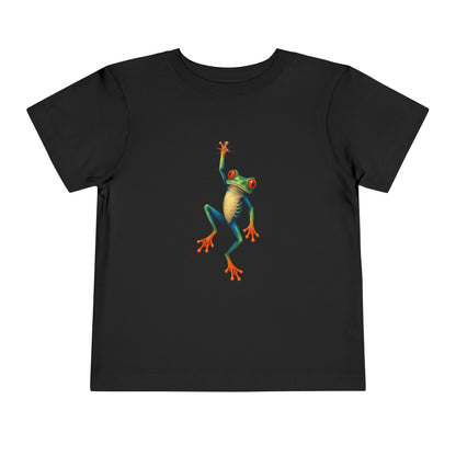 Hang on Froggy Cute Toddler Tee - 9 colors