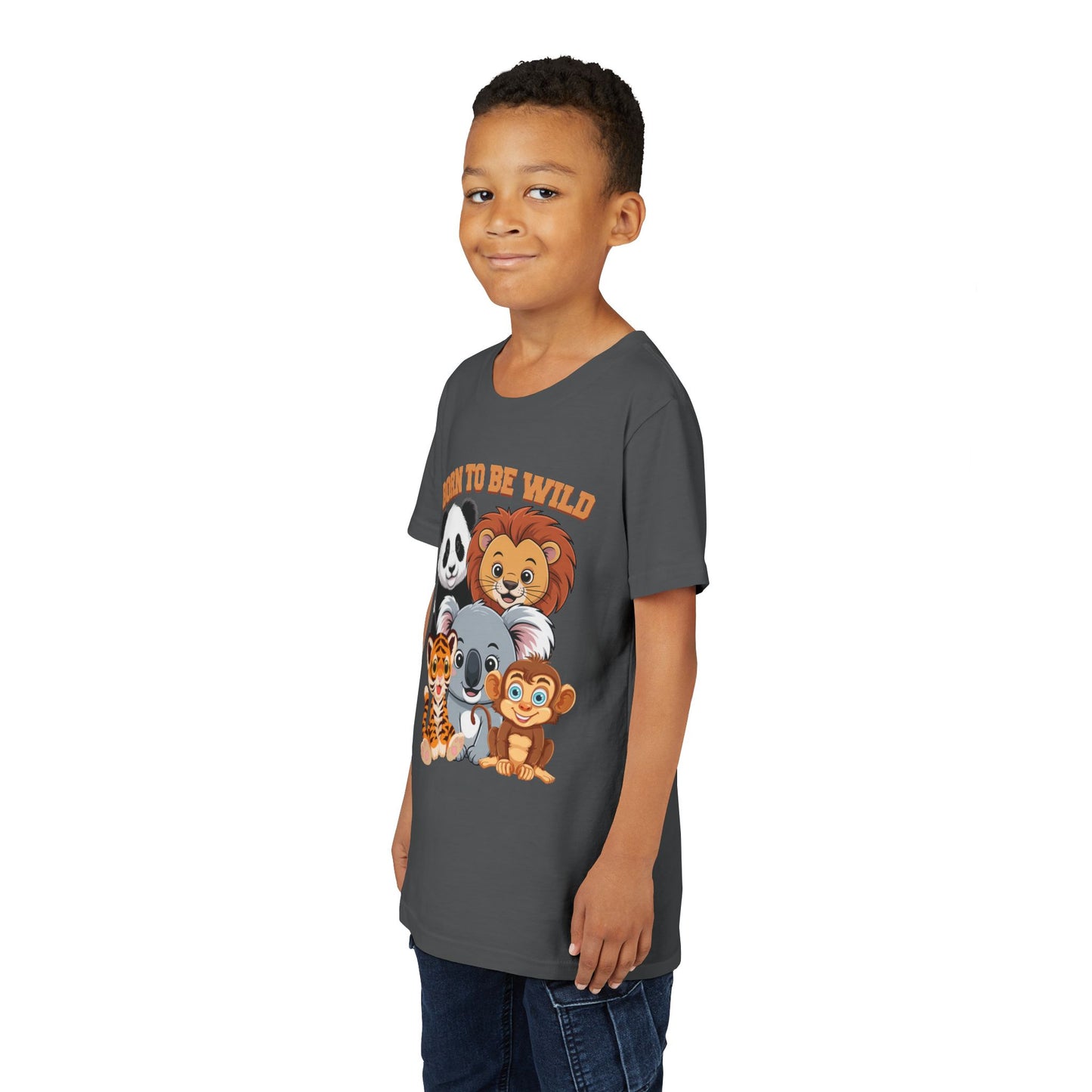 Born to Be Wild Animal Friends Kids T-Shirt