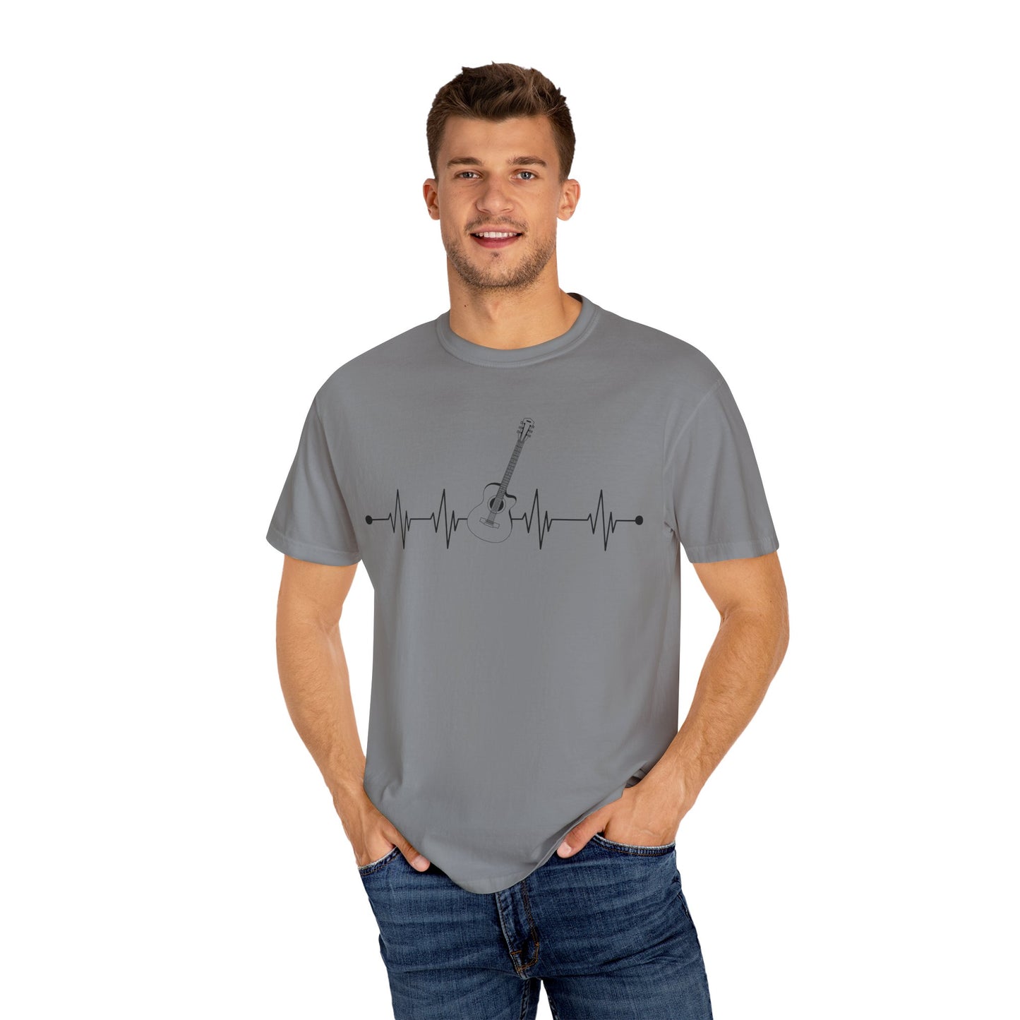Guitar Heartbeat T-Shirt - 16 colors