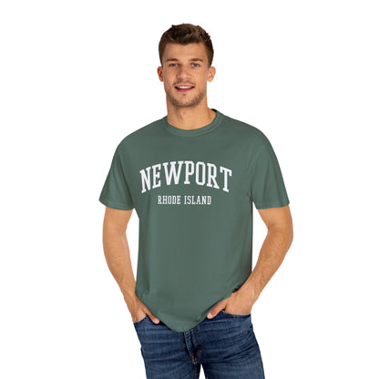 Newport Rhode Island Classic Block T-shirt - 15 colors