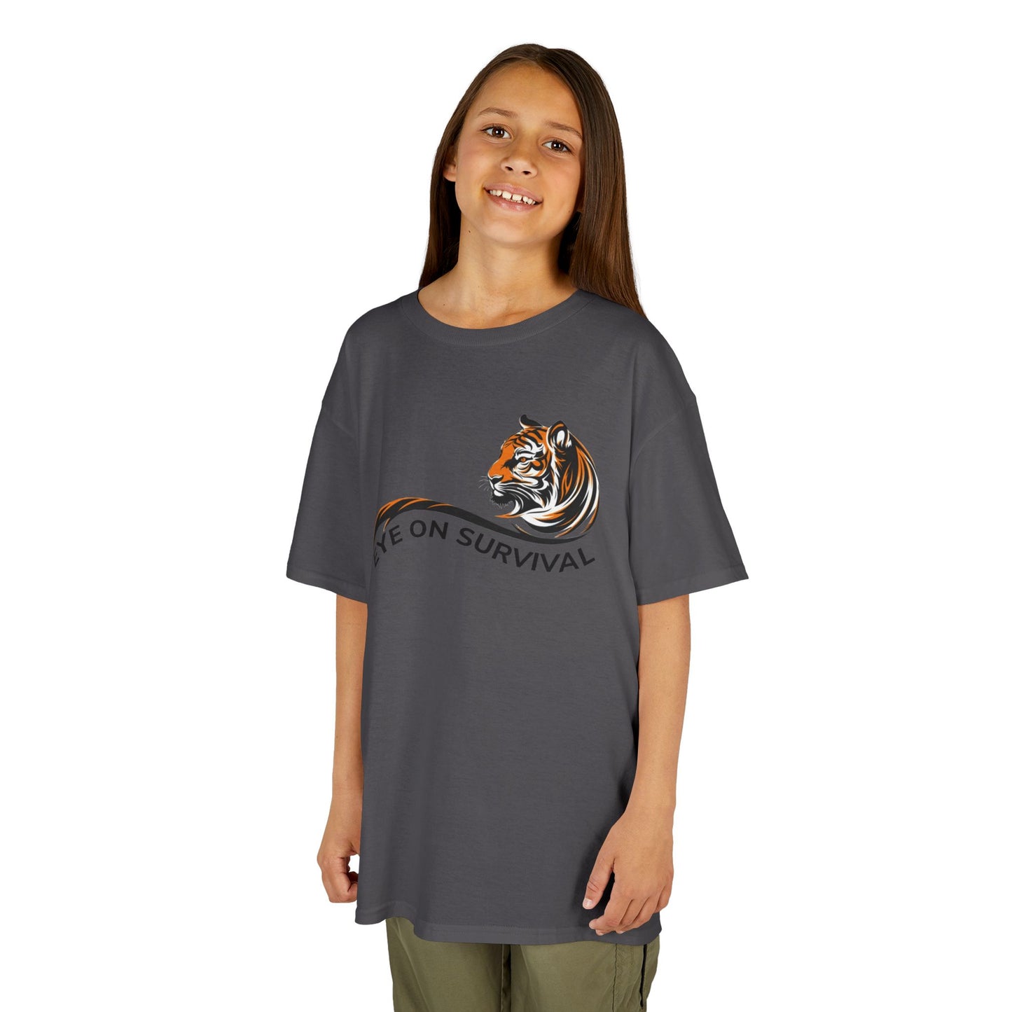 Kids' Eye on Survival Tiger T-shirt - 12 colors