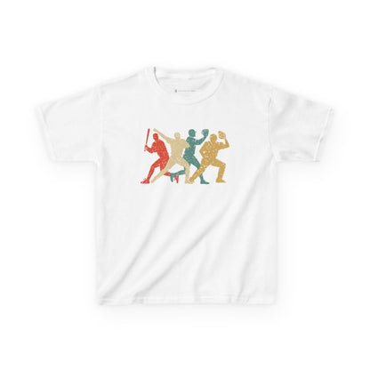 Kids' Baseball Shadows T-Shirt - 13 colors