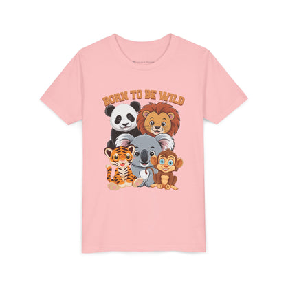 Born to Be Wild Animal Friends Kids T-Shirt