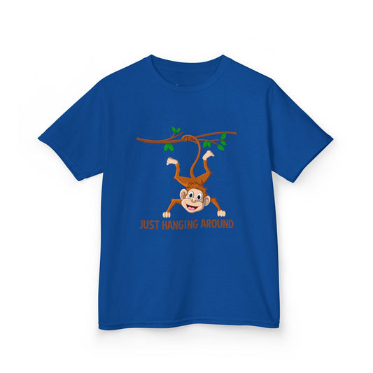 Kids' Just Hanging Around Monkey T-Shirt - 18 colors