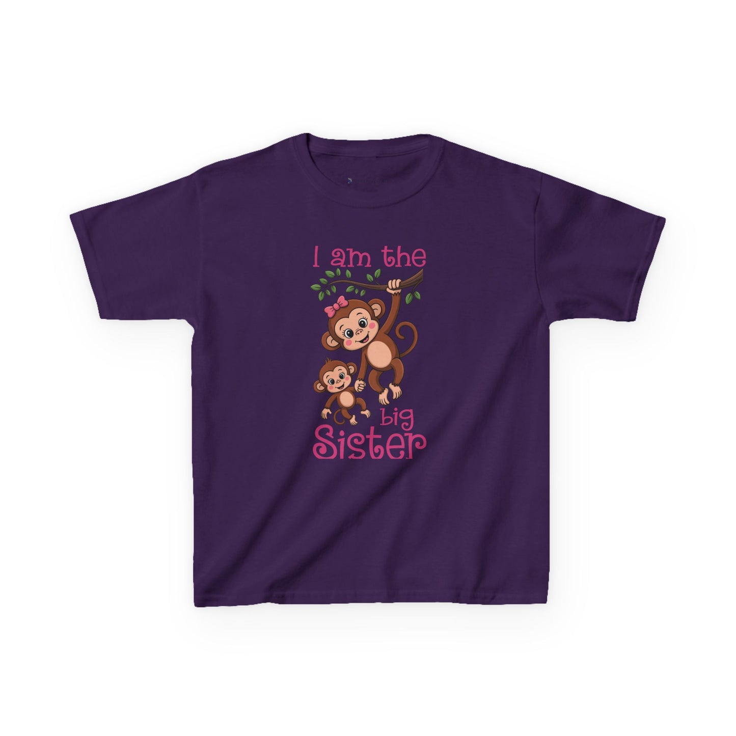 Kids' I Am The Big Sister T-Shirt - 13 colors