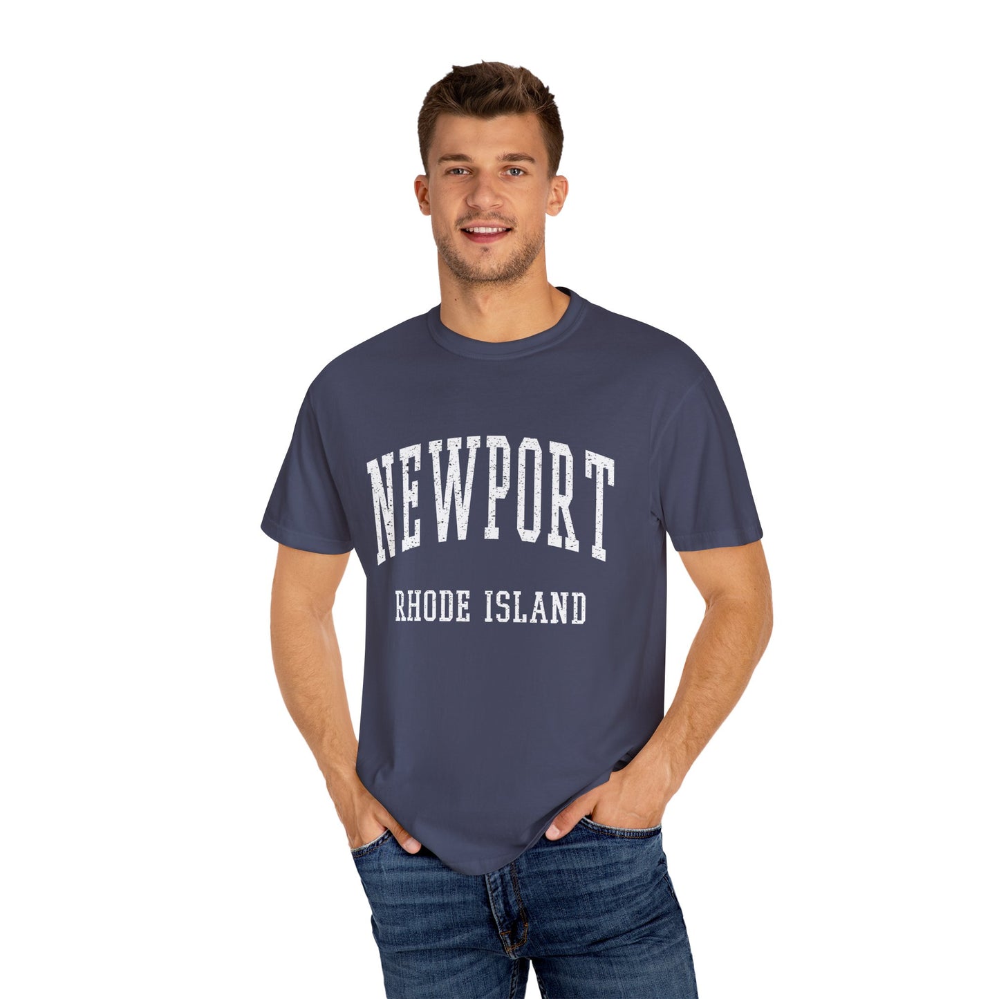 Newport Rhode Island Classic Block T-shirt