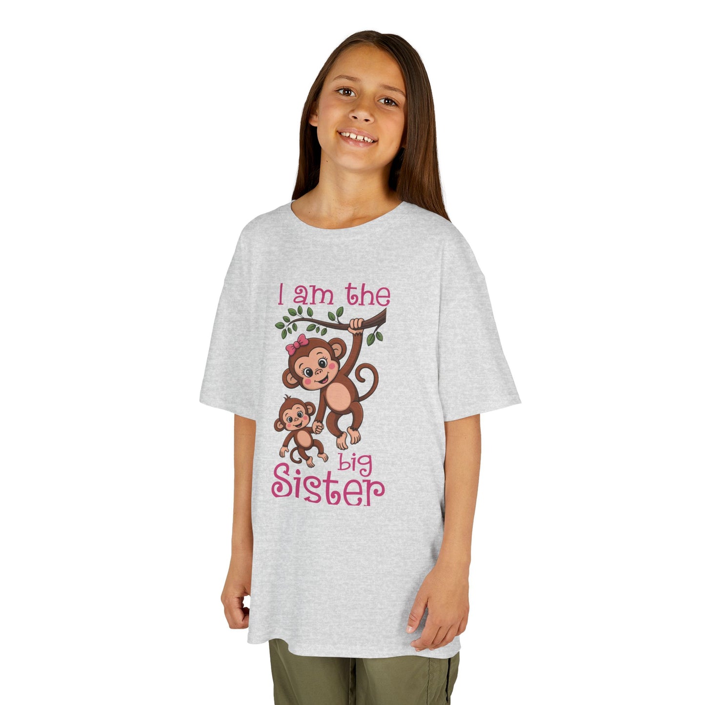 Kids' I Am The Big Sister T-Shirt - 13 colors