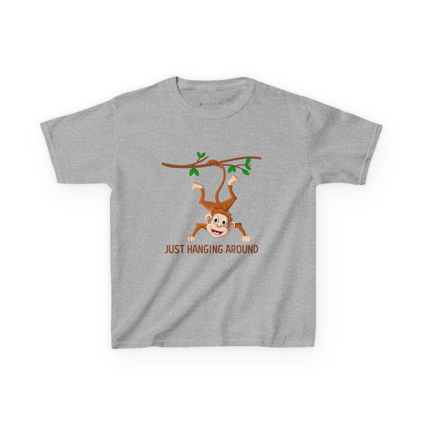 Kids' Just Hanging Around Monkey T-Shirt - 18 colors