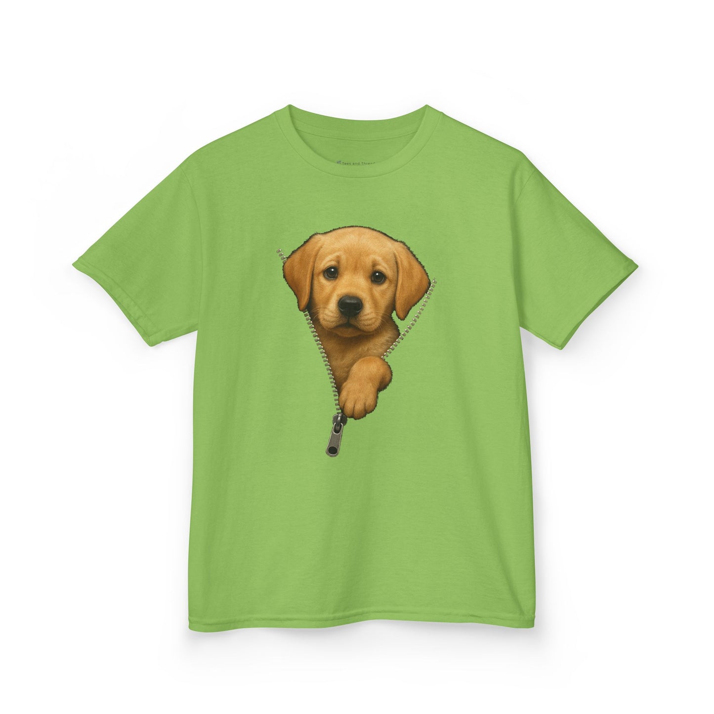 Kids' Peeking Puppy T-shirt - 15 colors