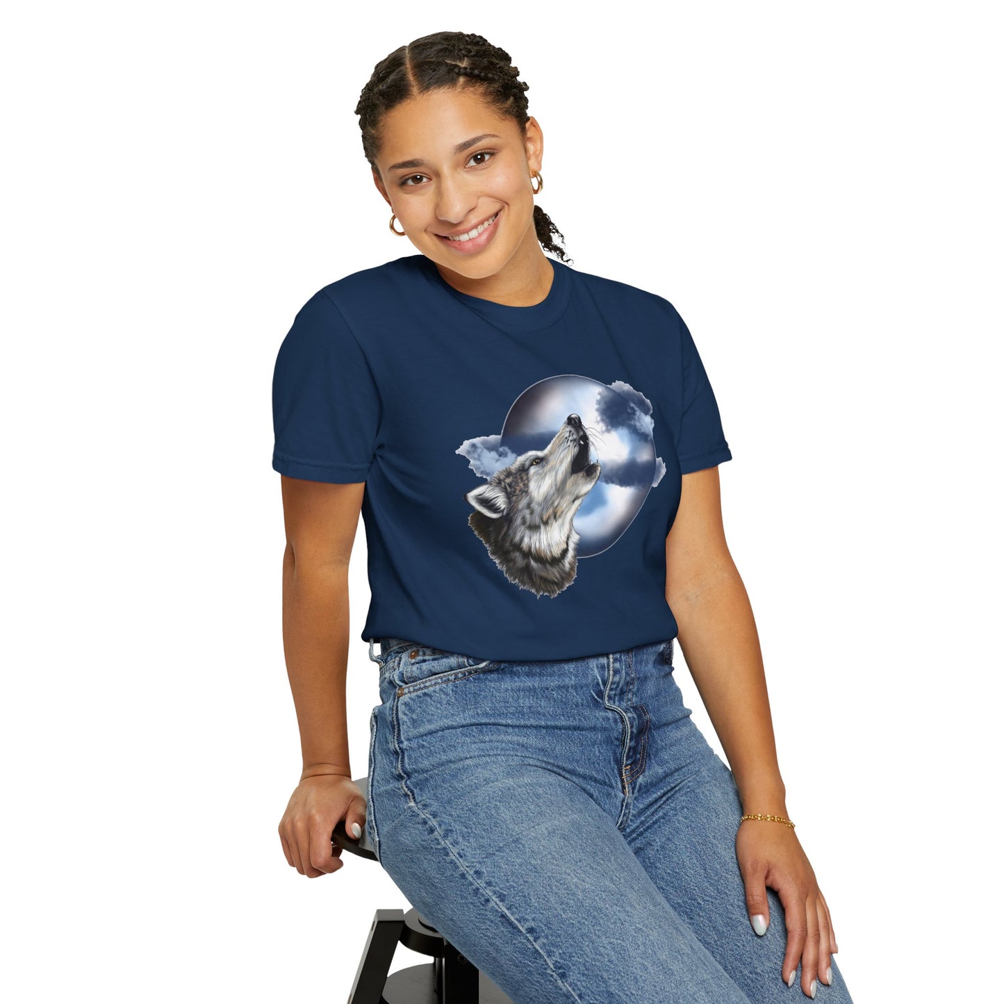 Howl at the Moon Lone Wolf T-Shirt - 13 colors