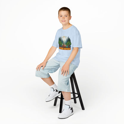 Kids' Leave Only Footprints Forest T-Shirt - 18 colors