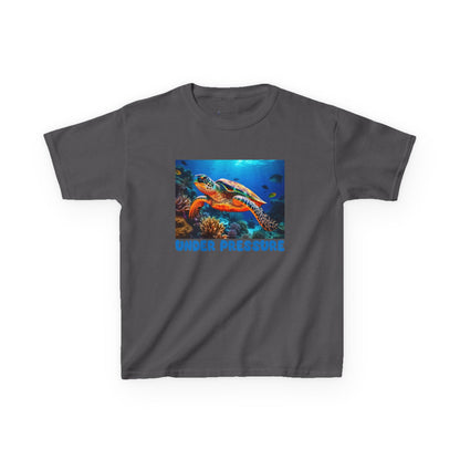 Kids' Under Pressure Sea Turtle T-shirt - 15 colors