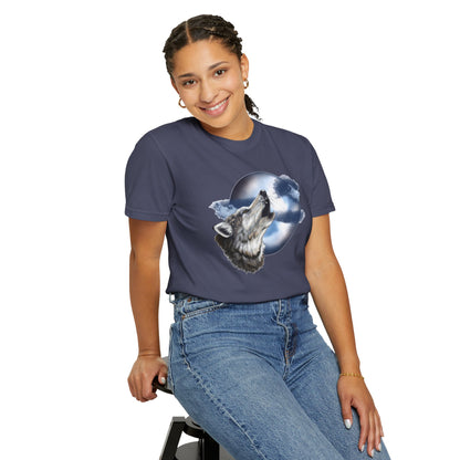 Howl at the Moon Lone Wolf T-Shirt - 13 colors