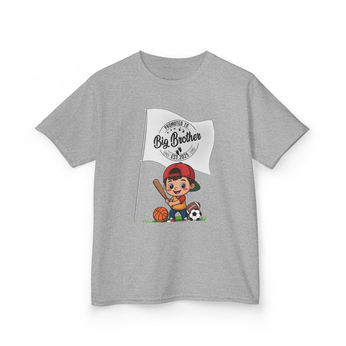 Kids' Promoted to Big Brother 2025 T-Shirt - 12 colors