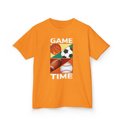 Kids' Sports Game Time T-Shirt - 16 colors