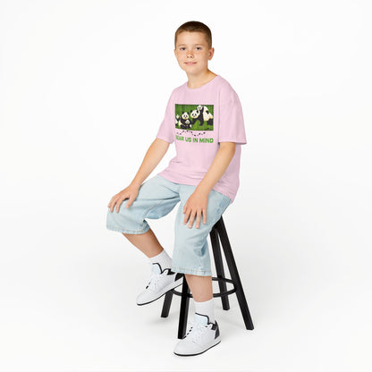 Kids' Bear Us In Mind Panda T-Shirt - 15 colors