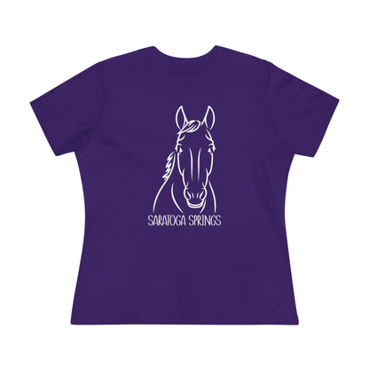 Saratoga Filly Women's Semi-Relaxed Color T-Shirt