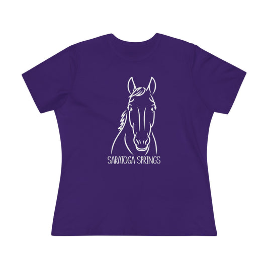 Saratoga Filly Women's Semi-Relaxed Color T-Shirt