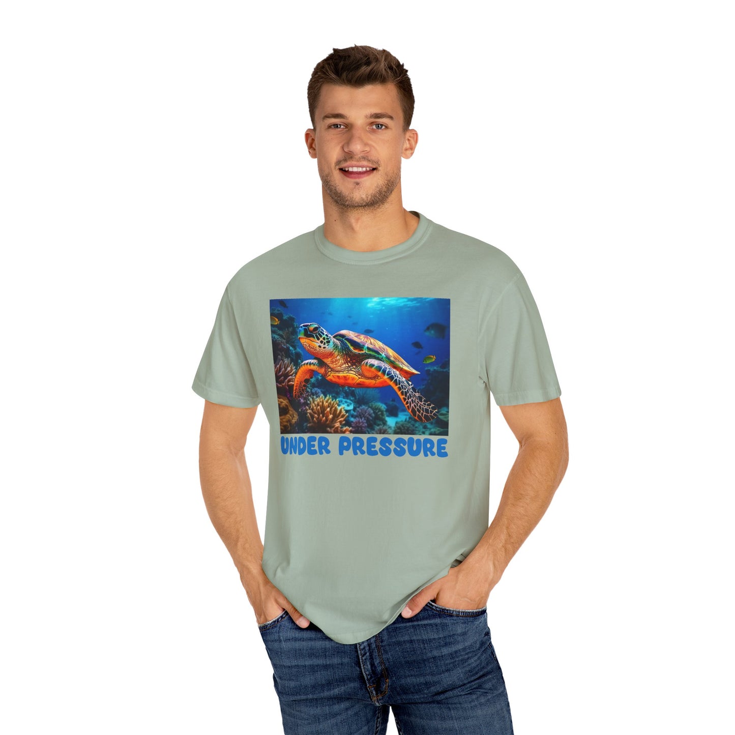 Under Pressure Sea Turtle T-Shirt - 16 colors