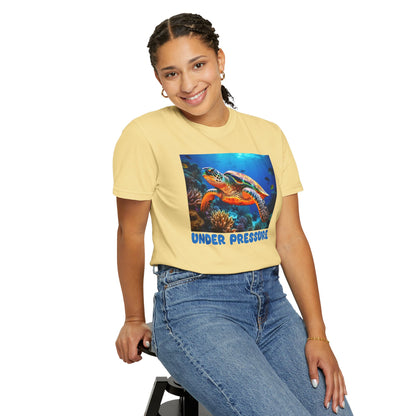Under Pressure Sea Turtle T-Shirt - 16 colors