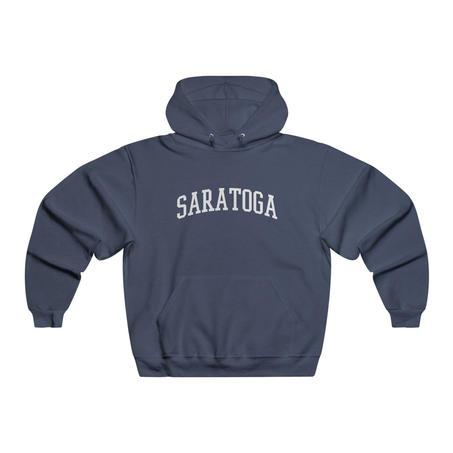 Saratoga Men's Hoodie, Cozy Sweatshirt - 7 colors