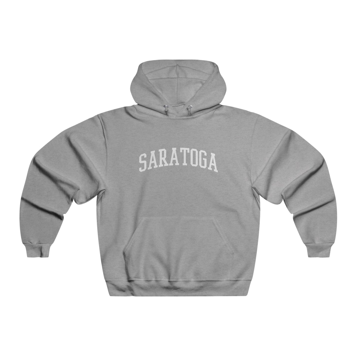 Saratoga Men's Hoodie, Cozy Sweatshirt - 7 colors