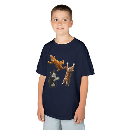 Kids' Clinging Kittens T-Shirt - 14 colors