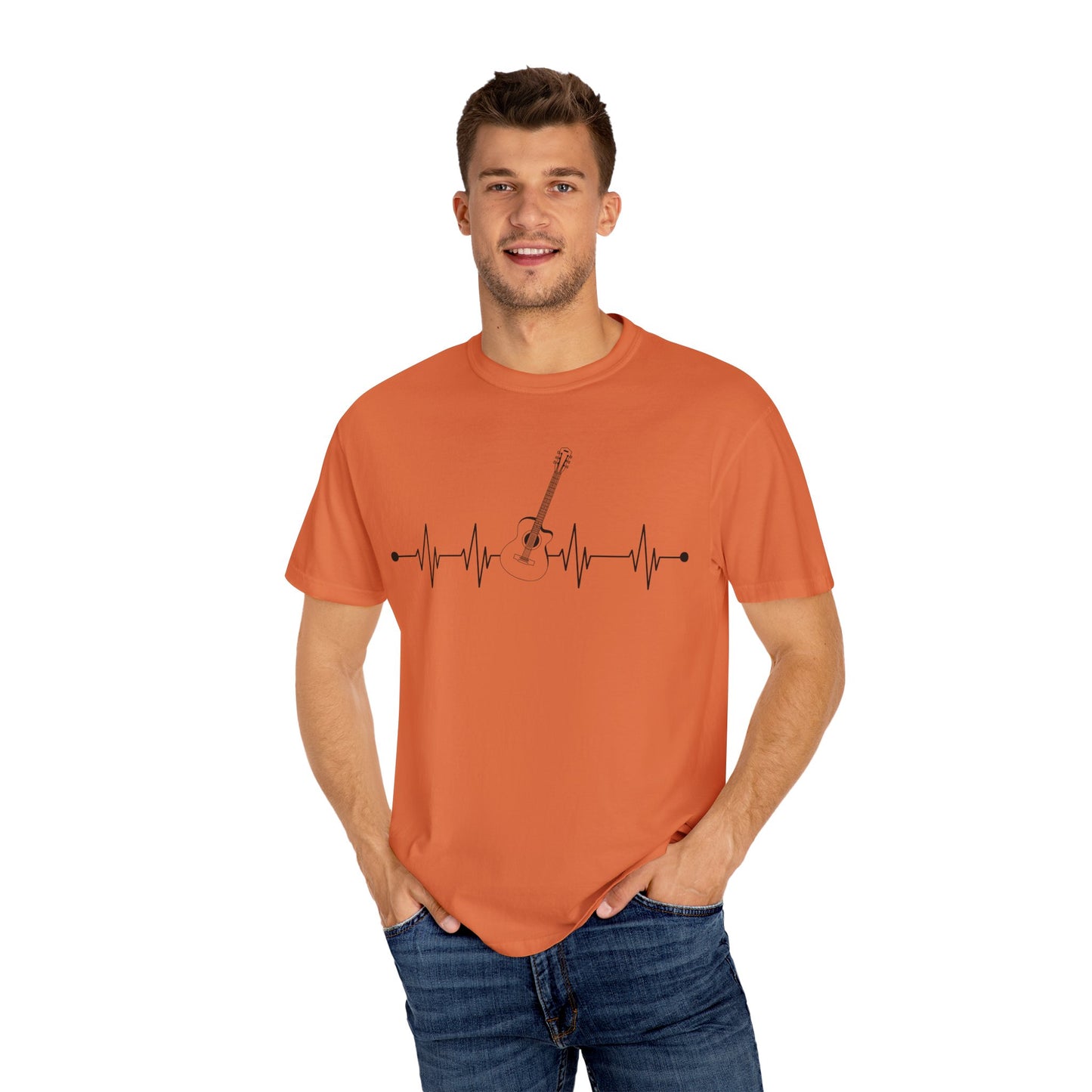 Guitar Heartbeat T-Shirt - 16 colors