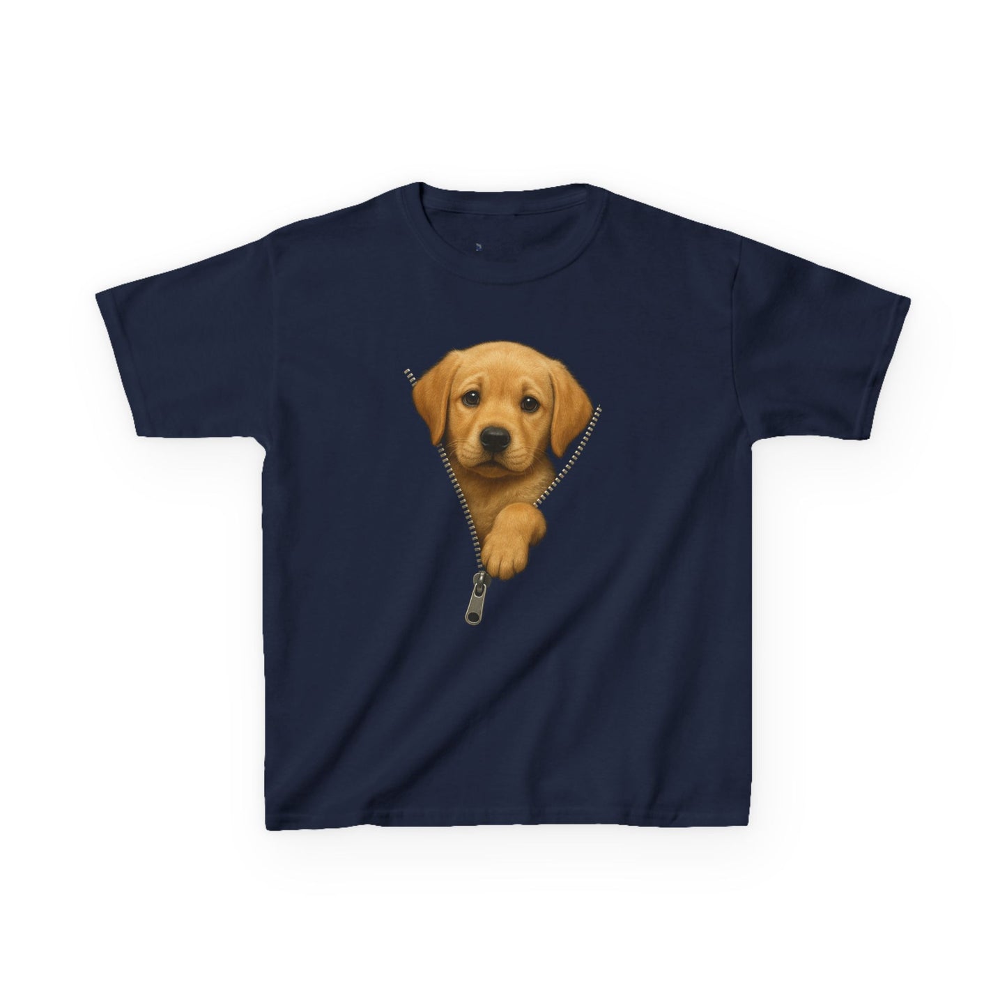 Kids' Peeking Puppy T-shirt - 15 colors