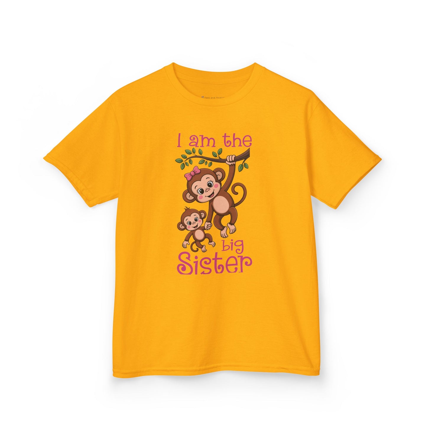 Kids' I Am The Big Sister T-Shirt - 13 colors