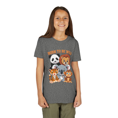 Born to Be Wild Animal Friends Kids T-Shirt