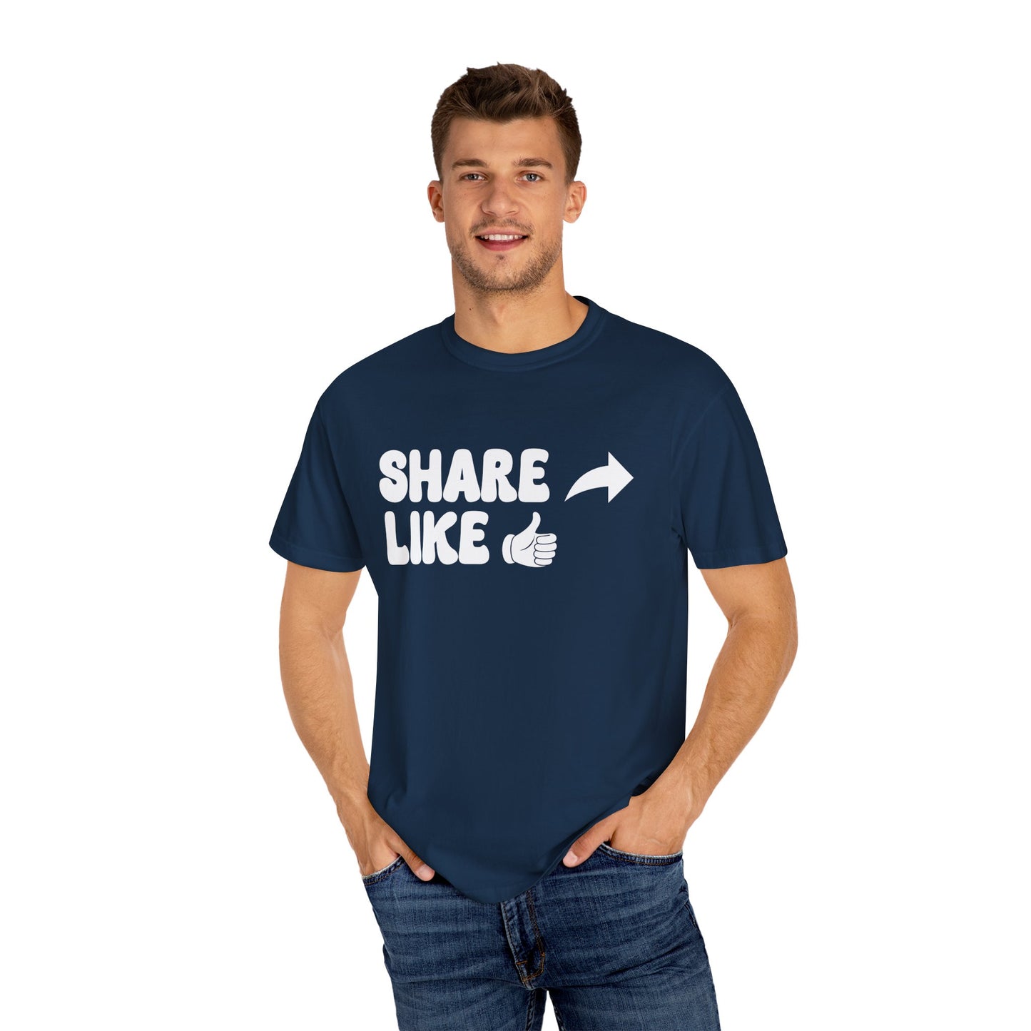 Share, Like Unisex T-Shirt - 11 colors