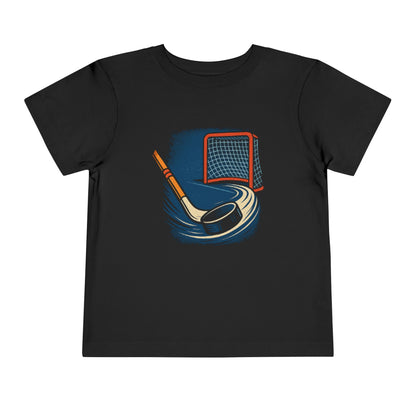 Hockey Slapshot Cute Toddler Tee - 8 colors