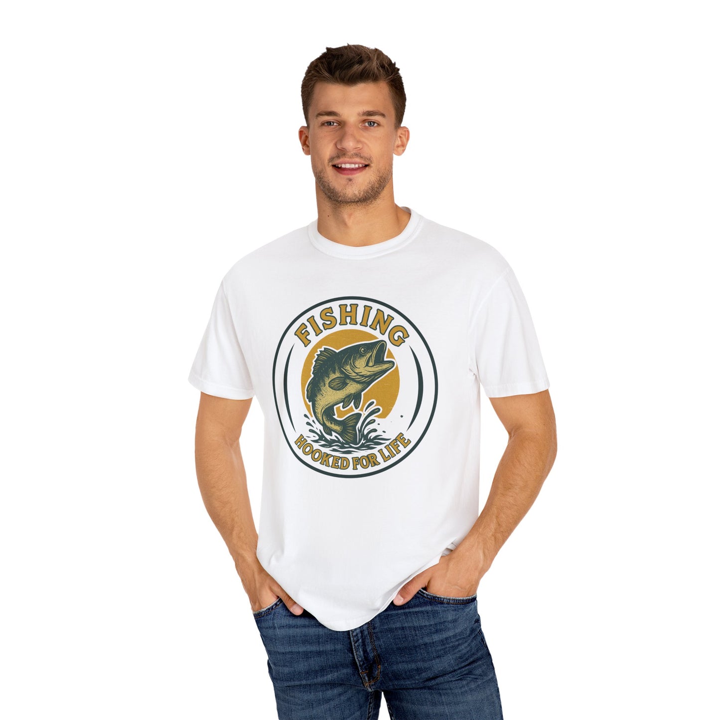 Fishing - Hooked for Life Unisex T-Shirt - 6 colors