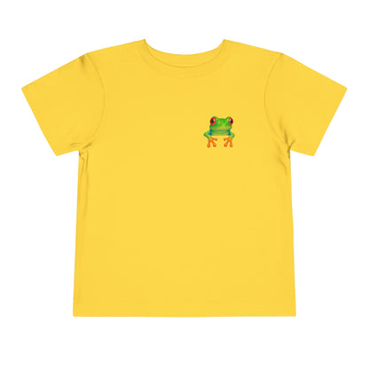 Froggy Friend Cute Toddler Tee - 7 colors