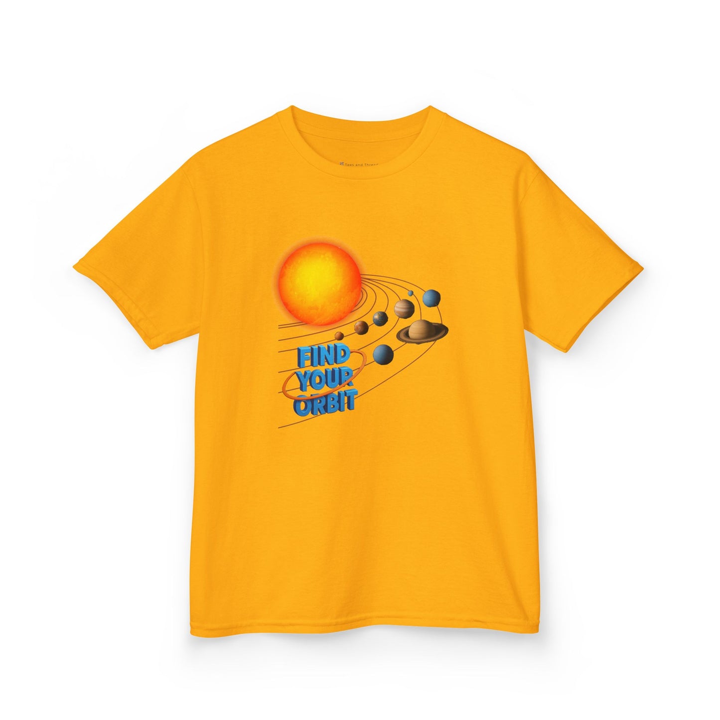 Kids' Find Your Orbit Planets T-shirt - 13 colors