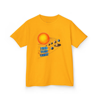 Kids' Find Your Orbit Planets T-shirt - 13 colors