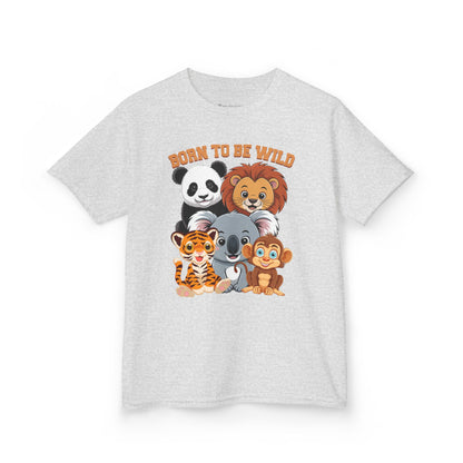 Kids' Born to Be Wild Animal Friends T-Shirt - 18 colors