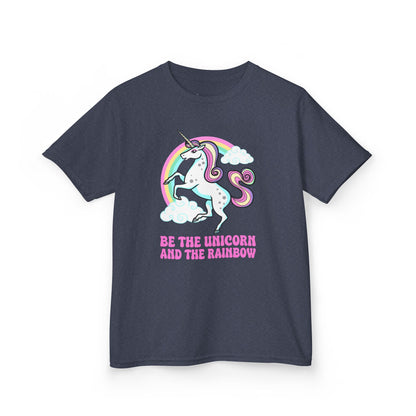 Kids' Be The Unicorn and The Rainbow T-Shirt - 17 Colors