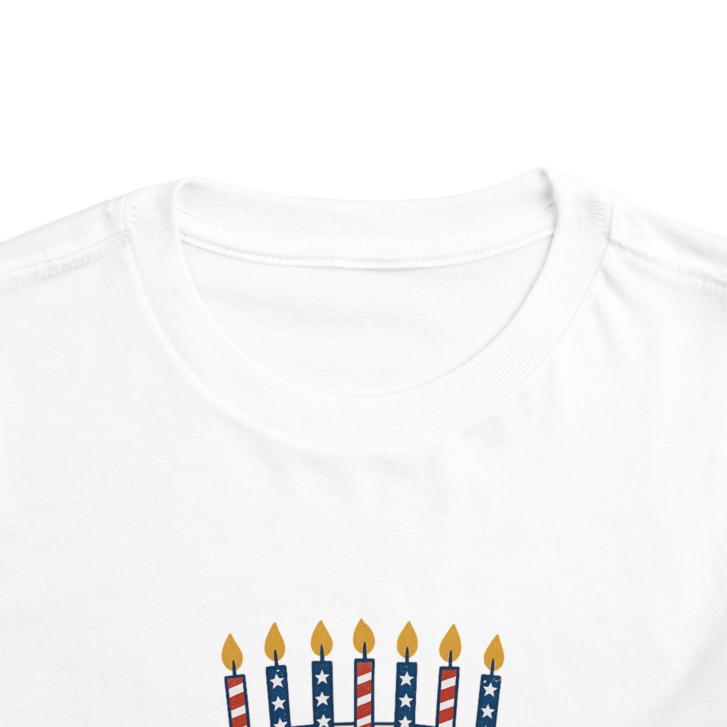 USA Birthday Cake Cute Toddler Tee - 7 colors