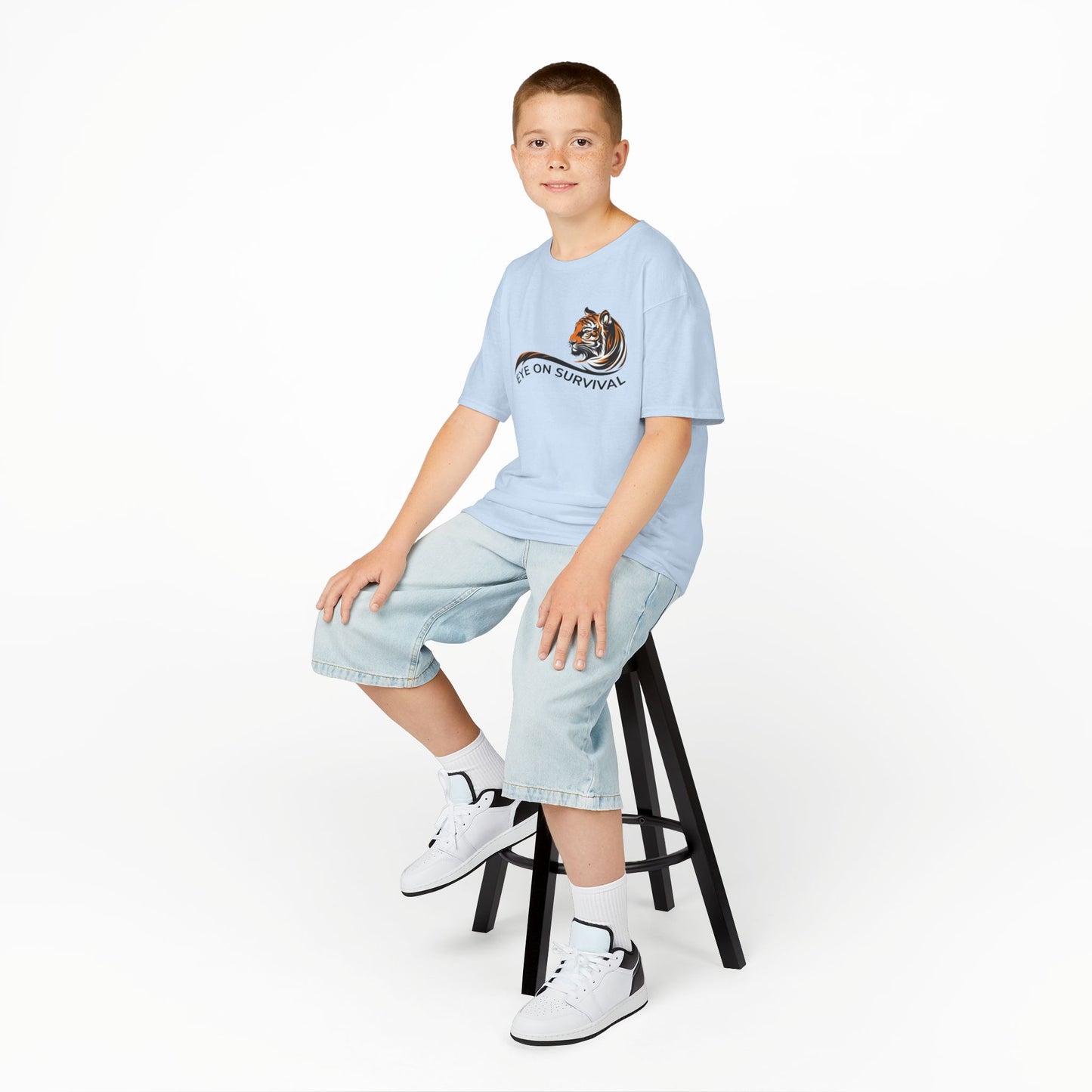 Kids' Eye on Survival Tiger T-shirt - 12 colors