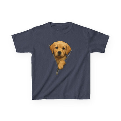 Kids' Peeking Puppy T-shirt - 15 colors