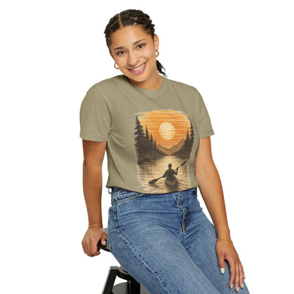 Sunset Kayak Unisex T-Shirt - 11 colors