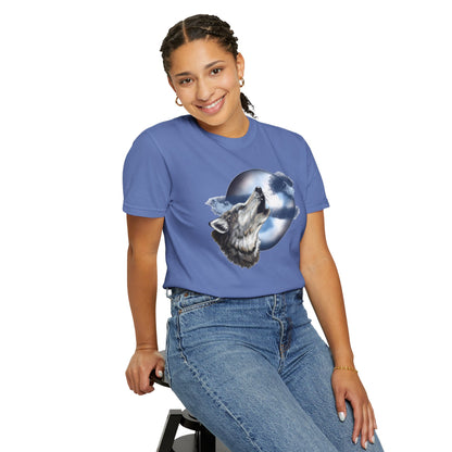 Howl at the Moon Lone Wolf T-Shirt - 13 colors