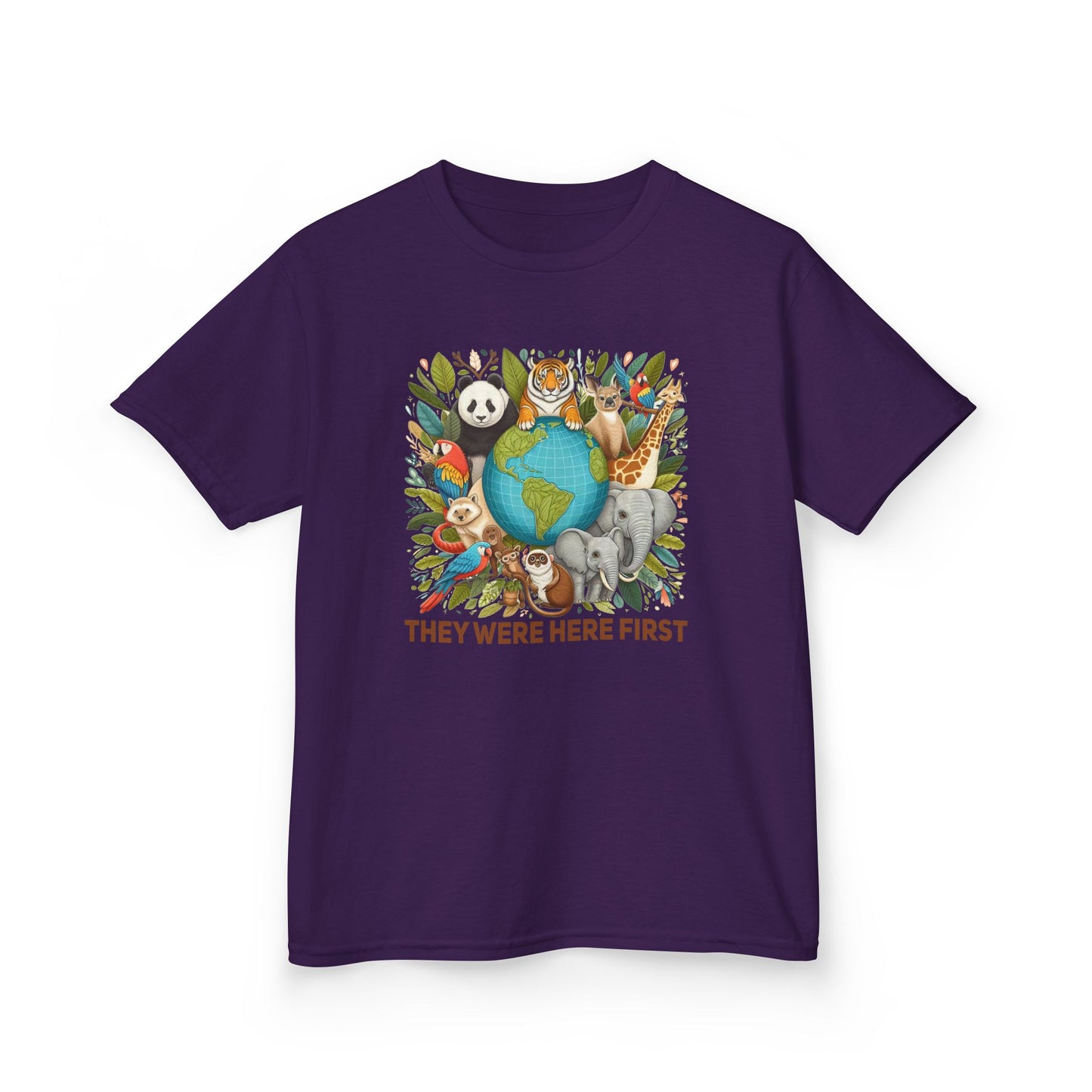 Kids' They Were Here First Animal T-shirt - 14 colors